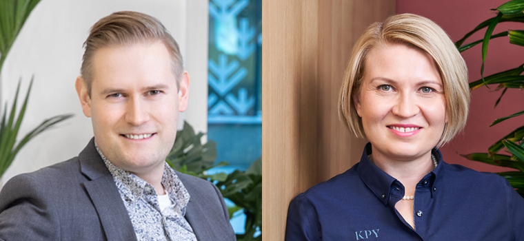 Teemu Pieviläinen ja Silja Huhtiniemi