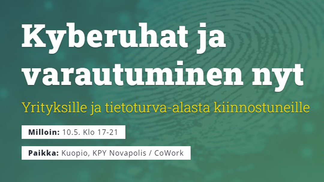 SavoSec tapahtuman mainoskuva.