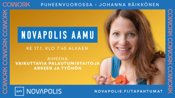 Novapolis Aamu Johanna Räikkönen 