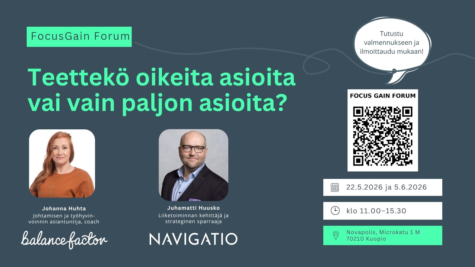 FocusGainForum esittely